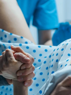 Woman in labor